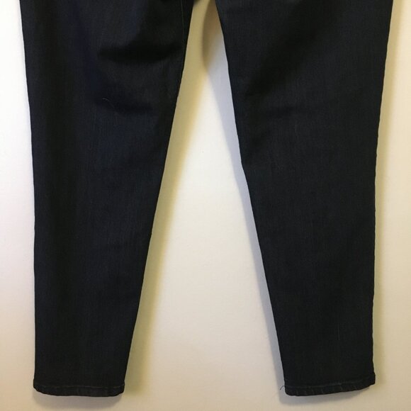 Democracy Dark Blue Denim 'Ab'solution Stretchy Banded Waist Jeans - Picture 8 of 16